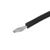 Провод монтажный, 13AWG (2,5 мм²), лужёная медь, гибкий, чёрный
