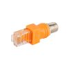 Перехідник гніздо F - штекер RJ45