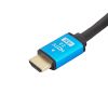 Кабель штекер HDMI - штекер HDMI, 1,5м синій