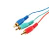 Кабель штекер HDMI - 3 штекери RCA (компонентный), 1,5 м
