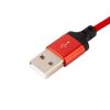 Кабель hoco X14 USB А - Lightning червоний 1м