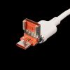 Кабель hoco U131 USB А/Type C - Lightning 1.2м, білий