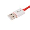 Кабель hoco X87 USB А - Lightning 1м, красный