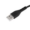 Кабель HAVIT H66 USB A - Lightning чорний 1м