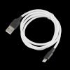 Кабель hoco X21 USB А - Lightning 1м, білий