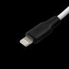 Кабель hoco X21 USB А - Lightning 1м, білий