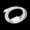 Кабель-перехідник шт. miniDisplayPort-шт. DisplayPort
