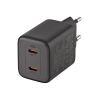 Зарядний пристрій hoco N42 45W + кабель Type-C to Lightning, чорний