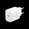Зарядний пристрій Borofone BA84A + кабель Type C - Lightning, 30W білий