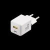 Зарядний пристрій Baseus Palm Fast Charger Type-C+USB 30W, білий