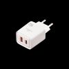 Зарядний пристрій TITANUM CH45AC GaN 45W USB-A+USB-C White