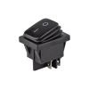 Вимикач вологозахищений KCD4, чорний