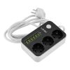 Сетевой фильтр (удлинитель) 2500W 3 розетки + 6USB
