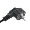 Мережевий подовжувач Merlion B518U, 5 розеток + 2 USB, 1,8м, чорний