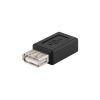 Перехідник гніздо USB A-гніздо micro USB