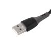 Кабель USB - Type-C Ridea RC-SI35 SiliconePro 1м черный