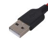 Кабель hoco X21 Plus USB A - type-C 1м, красный