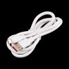 Кабель USB A - Type-C 120W, білий, 1м