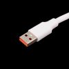 Кабель USB A - Type-C 120W, білий, 1м