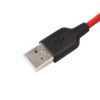 Кабель hoco X21 Plus USB A - Type-C 2м, червоний