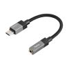 Адаптер Hoco UPA32C штекер USB type-C - гніздо mini jack 3.5мм