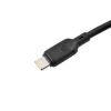 Кабель Baseus Silky Series USB - Type-C 100W, чорний, 1м