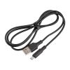 Кабель hoco X25 USB A - microUSB чорний, 1м