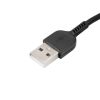 Кабель hoco X20 USB А - miсroUSB, чорний, 2м