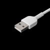 Кабель hoco X20 USB А - miсroUSB, білий, 1м