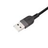 Кабель hoco X109 USB А - miсroUSB, чёрный, 2м