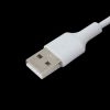 Кабель hoco X25 USB A - microUSB білий, 1м