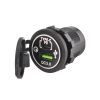 Зарядний пристрій що вбудовується 12-24V QC/PD 48W, зелене підсвічування