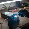 Портативная точечная сварка 8000W с педалью