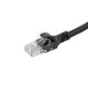 Патч-корд RJ45 Cat.6, 1,5 м, чёрный