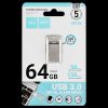 USB флешка Hoco UD16 64Гб, срібляста