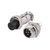 Роз'єм GX12 (MIC 326 mini) M+F (пара), 6pin