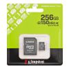 Карта пам’яті KINGSTON microSDXC 256GB + адаптер SD