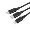 Кабель hoco X76 USB А - miсroUSB / Lightning / type-C, 1м