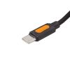 Кабель Borofone BX114 60W Type-C - Type-C, чорний, 1м