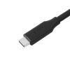 Кабель подовжувач UGREEN  male type-C - female type-C 1м чорний
