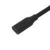 Кабель подовжувач UGREEN  male type-C - female type-C 1м чорний