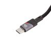 Кабель Hoco U139 2в1 Type-C to Type-C/ Type-C PD 100W 1.2m чорний