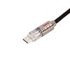 Кабель Hoco U122 60W type-C - type-C 1.2м чорний