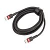 Кабель Baseus CATKLF-H91 60W type-C - type-C 2м чорний