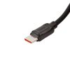 Кабель Hoco X115 240W type-C - type-C 1м чёрный