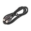 Кабель Hoco U127 Type-C to Lightning з індикатором заряду 1.2m 27W чорний