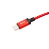 Кабель hoco X89 Wind PD20W Type-C - Lightning 1м красный