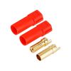 Роз'єм XT150 штекер + гніздо, червоний