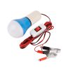 Светодиодная лампа 12V 5W E27 LED 6000K с патроном и клеммами