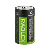 Батарейка RABLEX SUPER POWER ALKALINE LR20 (D)